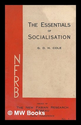 Item #212441 The essentials of socialisation. Reprinted with thanks to the Editor, from the...