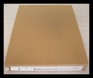 Item #215713 Miro Radierungen III, 1973-1975 [Limited edition: no. 490]. Joan Miro, Jacques...