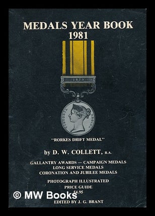 Item #219194 Medals year book. D. W. Collett, J. G. Brant, Daniel F. Collins