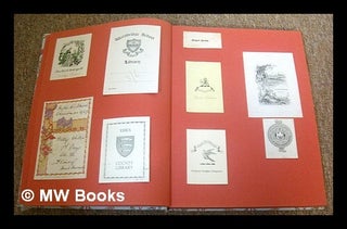 Item #220311 Scrapbook of original bookplates and bookbinders' marks. Unknown Collector