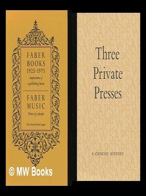 Item #220364 National Book League : 4 titles/exhibition catalogues. National Book League