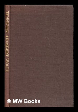Item #223991 Tennyson / by Humbert Wolfe. Humbert Wolfe
