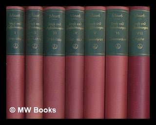 Item #226879 Mozart. Briefe und Aufzeichnungen. Gesamtausgabe. Herausgegeben von der...