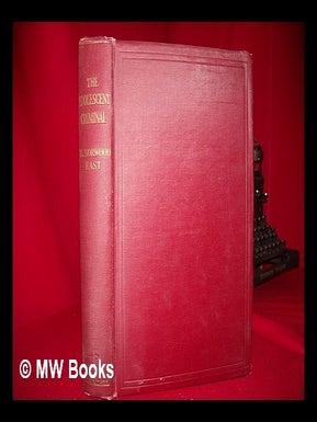 Item #227469 The adolescent criminal : a medico-sociological study of 4,000 male adolescents. Sir...
