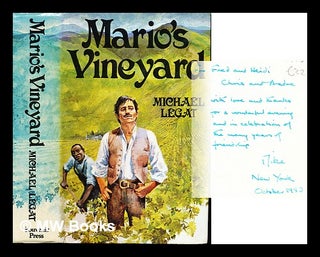 Item #227487 Mario's vineyard. Michael Legat
