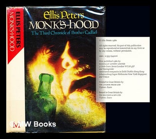 Item #229486 Monk's-hood : the third chronicle of Brother Cadfael. Ellis Peters