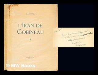 Item #236415 L'Iran de Gobineau. Jean Hytier