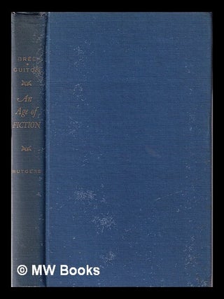 Item #236719 An age of fiction : the French novel from Gide to Camus / by Germaine Brée and...