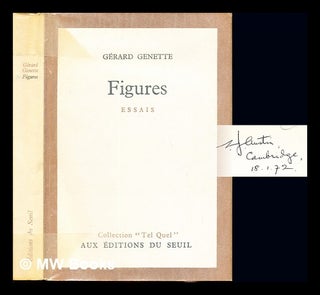 Item #237215 Figures / essais / Gérard Genette. Gérard Genette, 1930