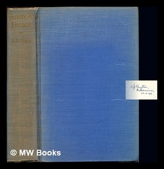Item #237216 Anatole France, (1844-1896) / by Edwin Preston Dargan ... Published in co-operation...