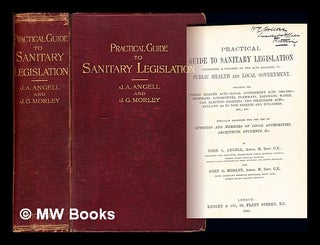 Item #237894 Practical guide to sanitary legislation containing a synposis of the acts relating...