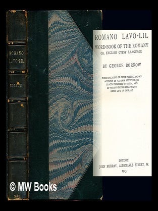 Item #240425 Romano lavo-lil : word-book of the Romany or English Gypsy language, with specimens...