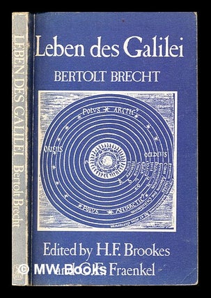 Item #242351 Leben des Galilei / Bertolt Brecht ; edited by H.F. Brookes and C.E. Fraenke....