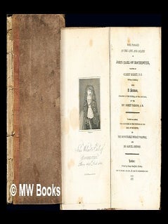 Item #244694 Some passages in the life and death of John Earl of Rochester / written by Gilbert...