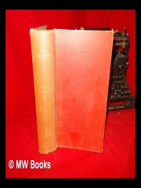 Item #245401 Antiquity: Volume IV: 1930. O. G S. Crawford