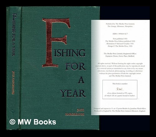 Item #246406 Fishing For a Year. Jack. Veneables Hargreaces, Bernard, drawings.