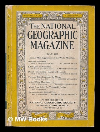 Item #247071 The National Geographic Magazine - Volume 72. The National Geographic Society