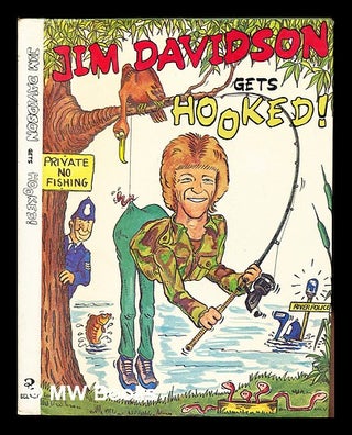 Item #249492 Jim Davidson gets hooked / illustrated by Len Gurd. Jim Davidson, 1954