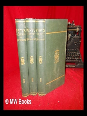 Item #249929 Diary and correspondence of Samuel Pepys: in three volumes: volumes II-IV. Samuel Pepys