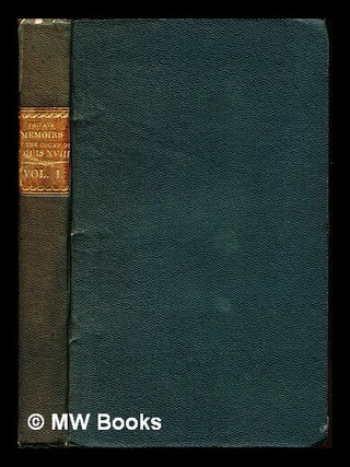 Item #250618 Private memoirs of the Court of Louis XVIII. vol. 1. A Lady