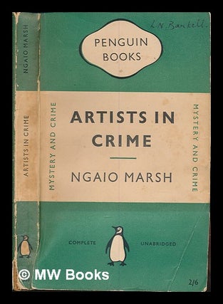 Item #250767 Artists in crime. Ngaio Marsh