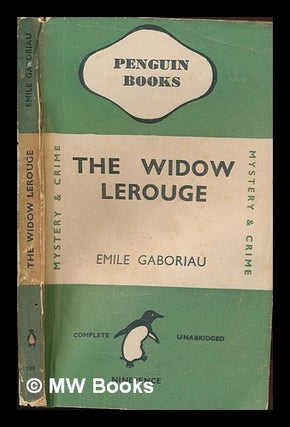 Item #250996 The widow Lerouge. Emile Gaboriau