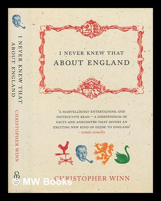 Item #251115 I never knew that about England / Christopher Winn. Chris Winn