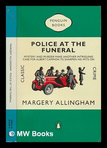 Item #251465 Police at the funeral. Margery Allingham.