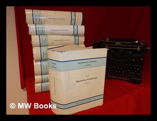 Item #251801 Handbuch Der Psychologie: in eight volumes. Multiple Authors