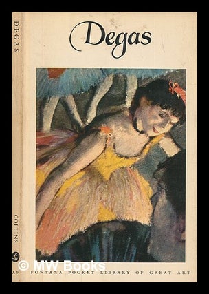 Item #256176 Edgar-Hilaire-Germain Degas, 1834-1917 / text by Daniel Catton Rich. Edgar Degas