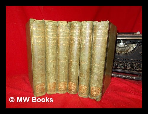 Item #256190 Boswell's Life of Johnson : including Boswell's Journal of a tour to the Hebrides and Johnson's Diary of a journey into North Wales : in six volumes / edited by George Birkbeck Hill. James Boswell.