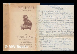 Item #257548 Flush : a biography / Virginia Woolf. Virginia Woolf