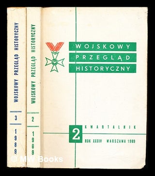 Item #258441 Przegl d historyczno-wojskowy: vols. 2 & 3: Rok XXXIV: Kwartalnik: 1989. Poland....