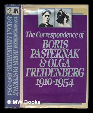 Item #258838 Correspondence of Boris Pasternak and Olga Freidenberg 1910-1954. Boris Leonidovich...