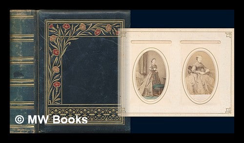 Item #261166 Ornate period (late Victorian) domestic/family photo album. 19th century photography.