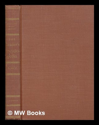 Item #262059 The reader's encyclopedia. William Rose Benét