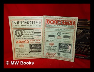 Item #268416 The Locomotive magazine, railway carriage & wagon review - 2 vols - April 14 1928 &...