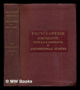 Item #270071 Encyclopédie Socialiste syndicale et coopérative de l'international ouvriere....