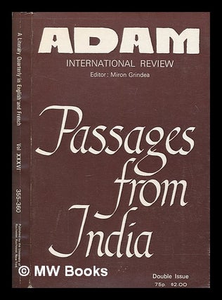 Item #270985 The literatures of India. Miron Grindea