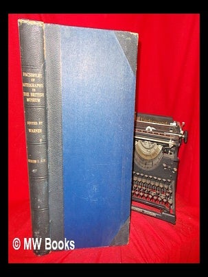 Item #271336 Facsimiles of royal, historical, literary and other autographs in the Department of...