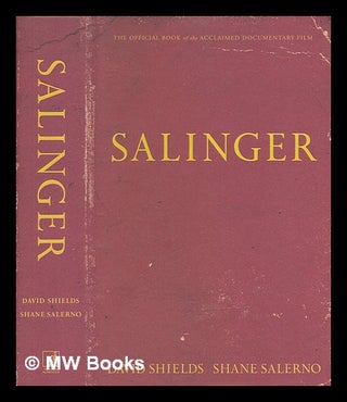 Item #274030 Salinger / David Shields, Shane Salerno. David Shields