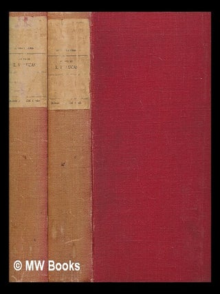 Item #274138 The letters of Charles and Mary Lamb / edited by E.V. Lucas - vols. 1 & 2. Charles Lamb