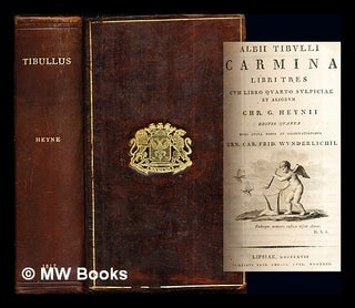 Item #275585 Albii Tibulli Carmina Libritres cum libro quarto sulpiciae et aliorum. Heynii Albii...