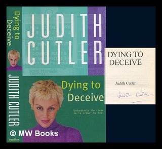 Item #275759 Dying to deceive / Judith Cutler. Judith Cutler