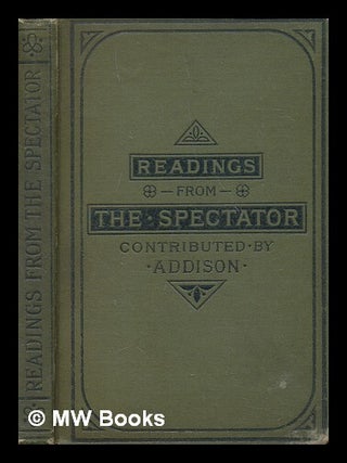 Item #276833 Readings from the Spectator. Joseph Addison