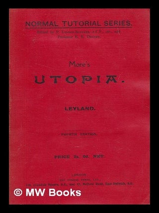 Item #276889 More's Utopia. Thomas Saint More