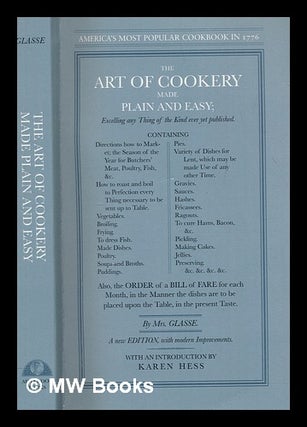 Item #277916 The art of cookery made plain and easy : excelling any thing of the kind ever yet...