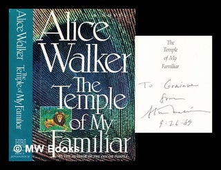 Item #280038 The temple of my familiar. Alice Walker