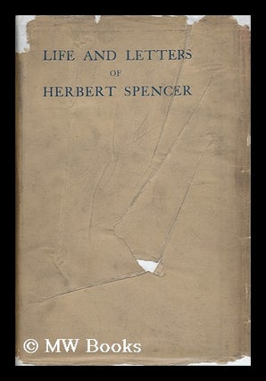 Item #28004 The Life and Letters of Herbert Spencer. David Duncan