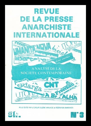 Item #280604 Revue de la presse anarchiste internationale, janvier 1982. Fédération...
